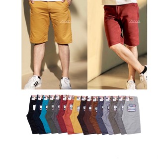 สินค้า set2 กางเกงขาสั้นชาย ชิโน ทรงสามส่วน ผ้าคอตตอน100% เอว28-36(เอวคู่)