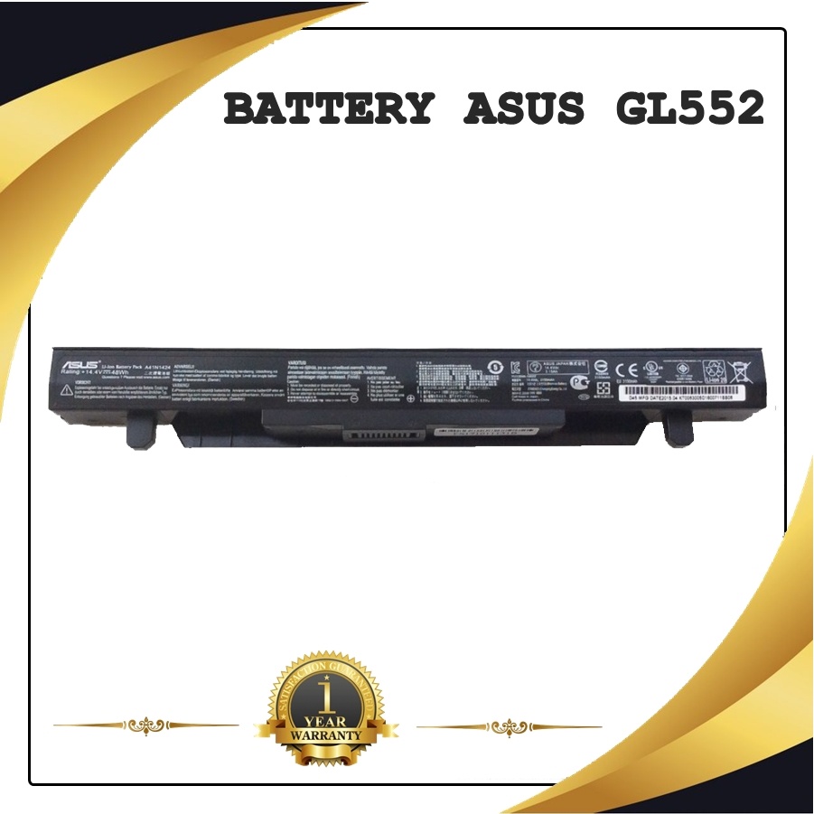 XITAIAN Batteria A41N1424 Per ASUS FX-PLUS, GL552, ZX50: 14.4V 48Wh/3150mAh, Ricambio Li-ion