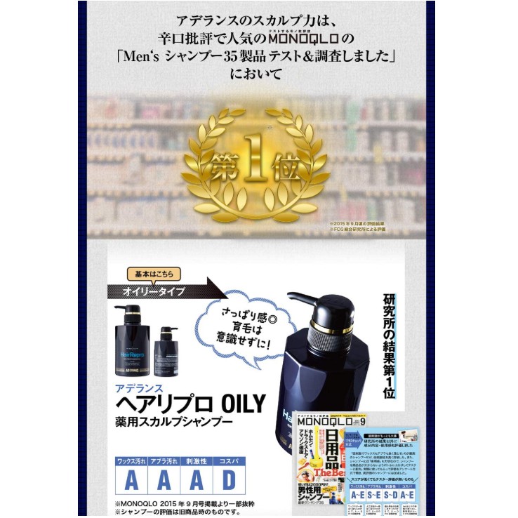 aderans-hair-repro-แชมพูบำรุงเส้นผม-และหนังศีรษะ-อดีรันส์-แฮร์-รีโปร-สูตร-glycyrrhizic-2k-และพีรอคโทน-โอลามีน-ปราศจากซิล