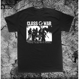 เสื้อยืด พิมพ์ลาย Class War Liberation Rights ป้องกันการแตกร้าว สําหรับผู้ชาย