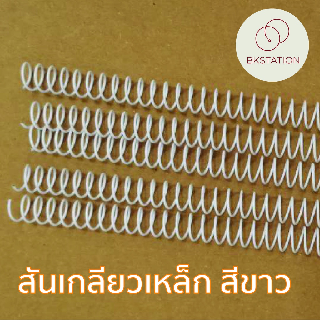 สันเกลียวเหล็ก-สันเกลียวโลหะ-ขนาดa4-52ข้อ-nylon-coated-steel-spiral-เข้าเล่ม