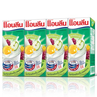 Anlene Yogurt UHT Yoghurt Yoghurt Mixed Fruit Flavor 180 ml. 12 boxes
