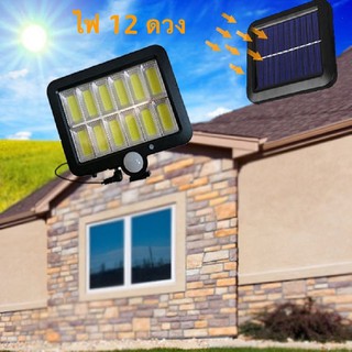 โคมไฟ Black ไฟ 10 ดวง，ไฟ 12 ดวง LED พลังงานแสงอาทิตย์กันน้ำสำหรับตกแต่งสวน Solar wall light