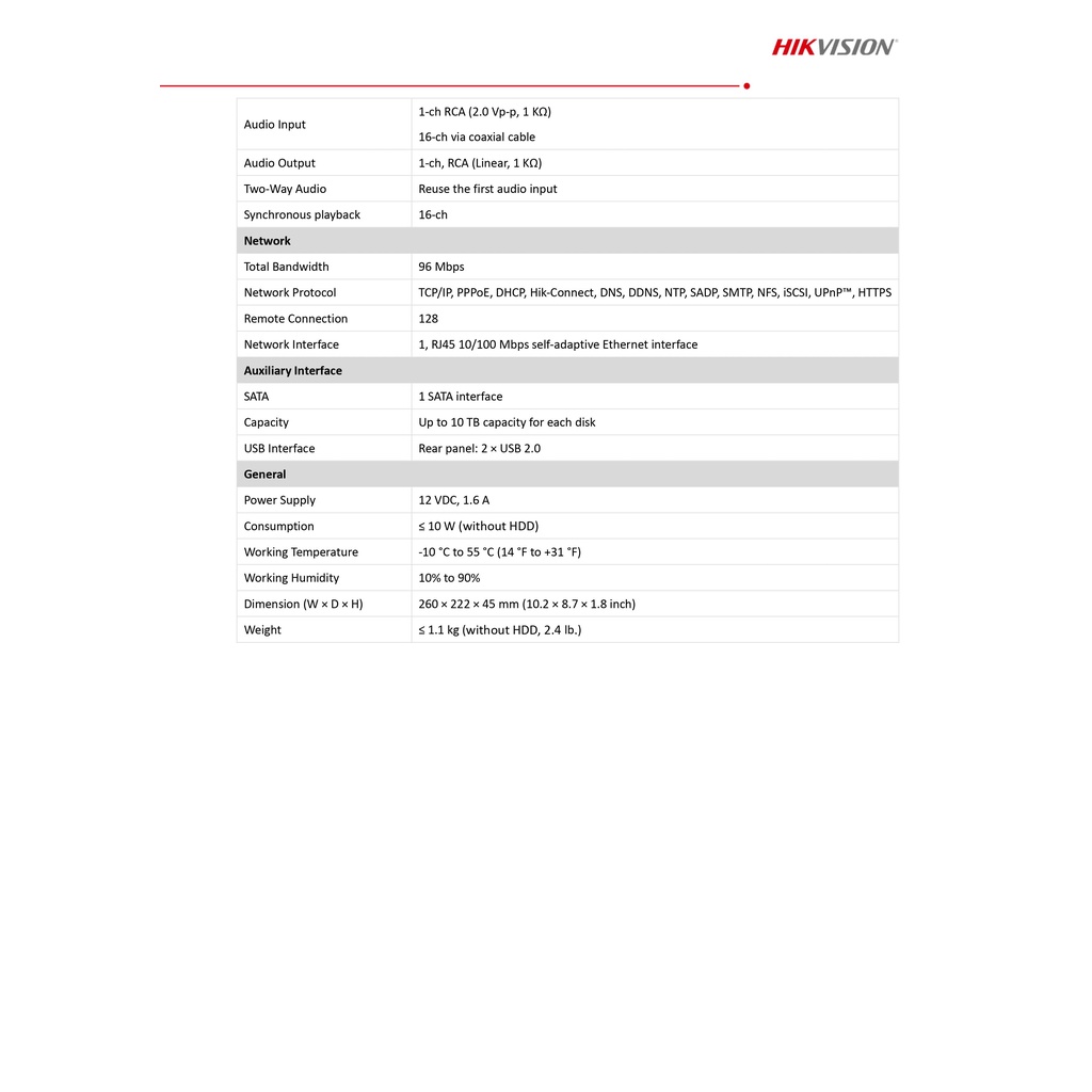 hikvision-เครื่องบันทึกภาพกล้องวงจรปิด-16ช่อง-2ล้านพิกเซล-ds-7216hghi-m1-c-บันทึกภาพและเสียง-เพิ่มกล้องไอพีได้อีก2ตัว