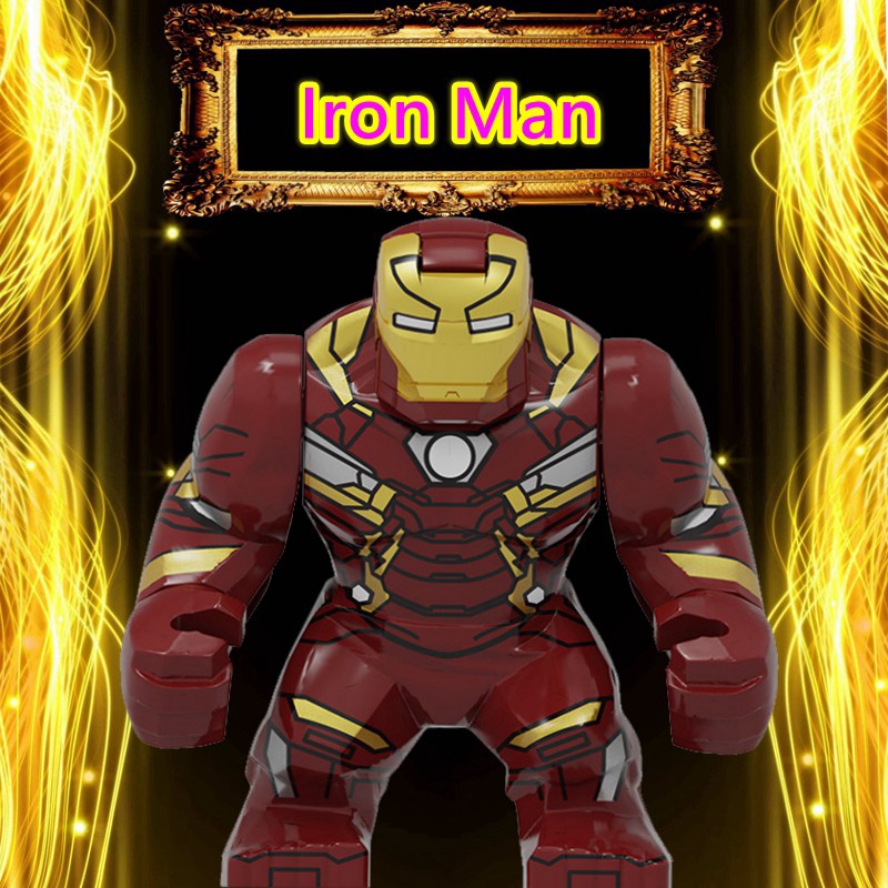 ของเล่นตัวต่อฟิกเกอร์-iron-man-hulk-star-lord-deadpool-ขนาดเล็ก-สําหรับเด็ก