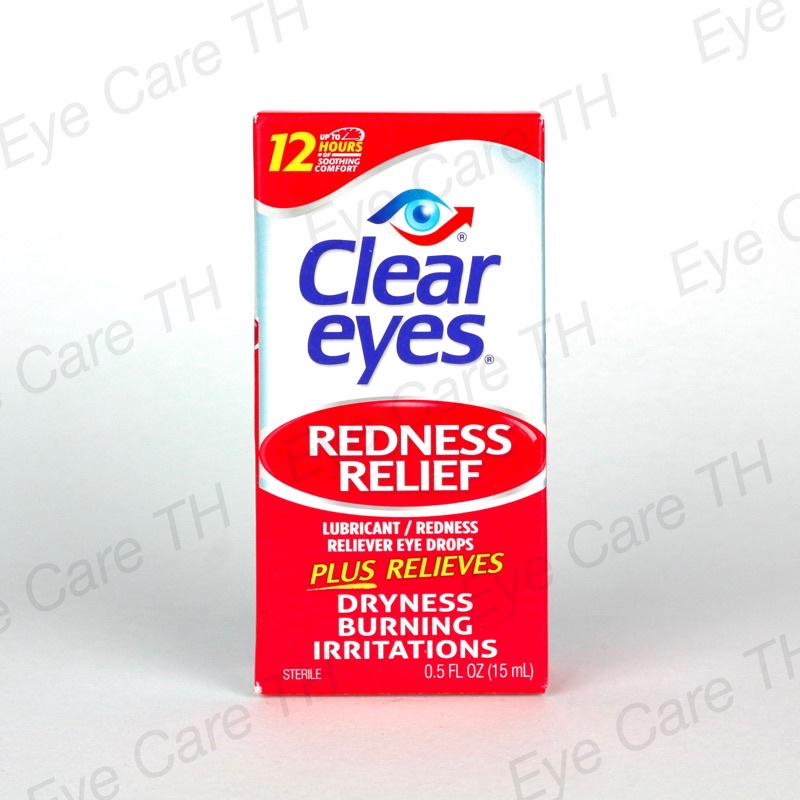 Clear Eyes Redness Relief 15 ml. Shopee Thailand