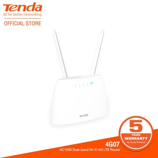 ภาพหน้าปกสินค้า[NEW] Tenda 4G07 เราเตอร์ใส่ซิม AC1200 Wireless Dual Band 4G CAT4 Router Wifi รองรับ 4G ทุกเครือข่าย ที่เกี่ยวข้อง
