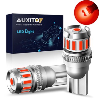 Auxito หลอดไฟแคนบัส LED W5W T10 สําหรับติดตกแต่งภายในรถยนต์ 2 ชิ้น