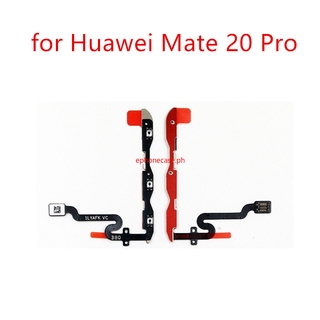 Ecp- สายเคเบิลปุ่มกดเปิดปิดด้านข้าง แบบยืดหยุ่น สําหรับ Huawei mate 20 pro