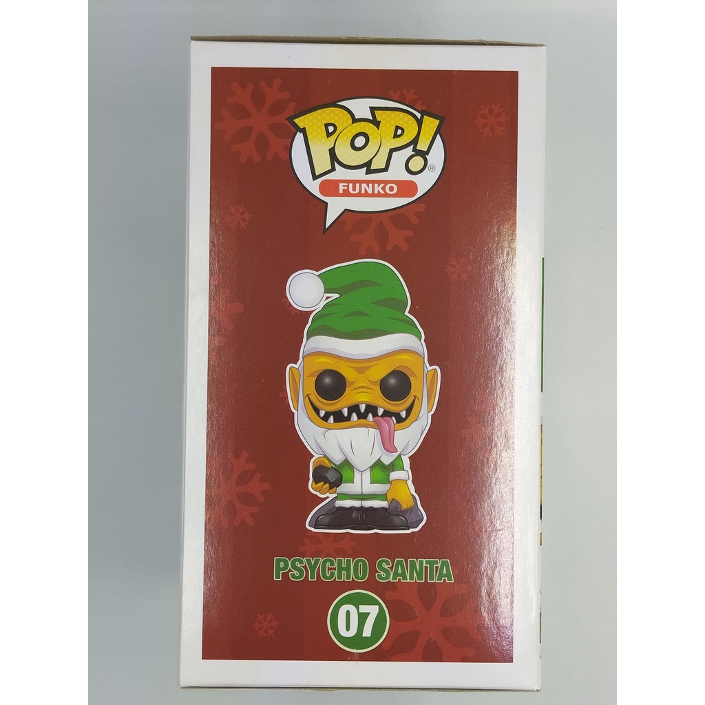 funko-pop-psycho-santa-green-hat-psycho-santa-07-กล่องมีตำหนินิดหน่อย