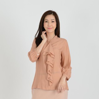 GSP เสื้อ GSP BUSINESS BLOUSE COLOR (SQ24LO)