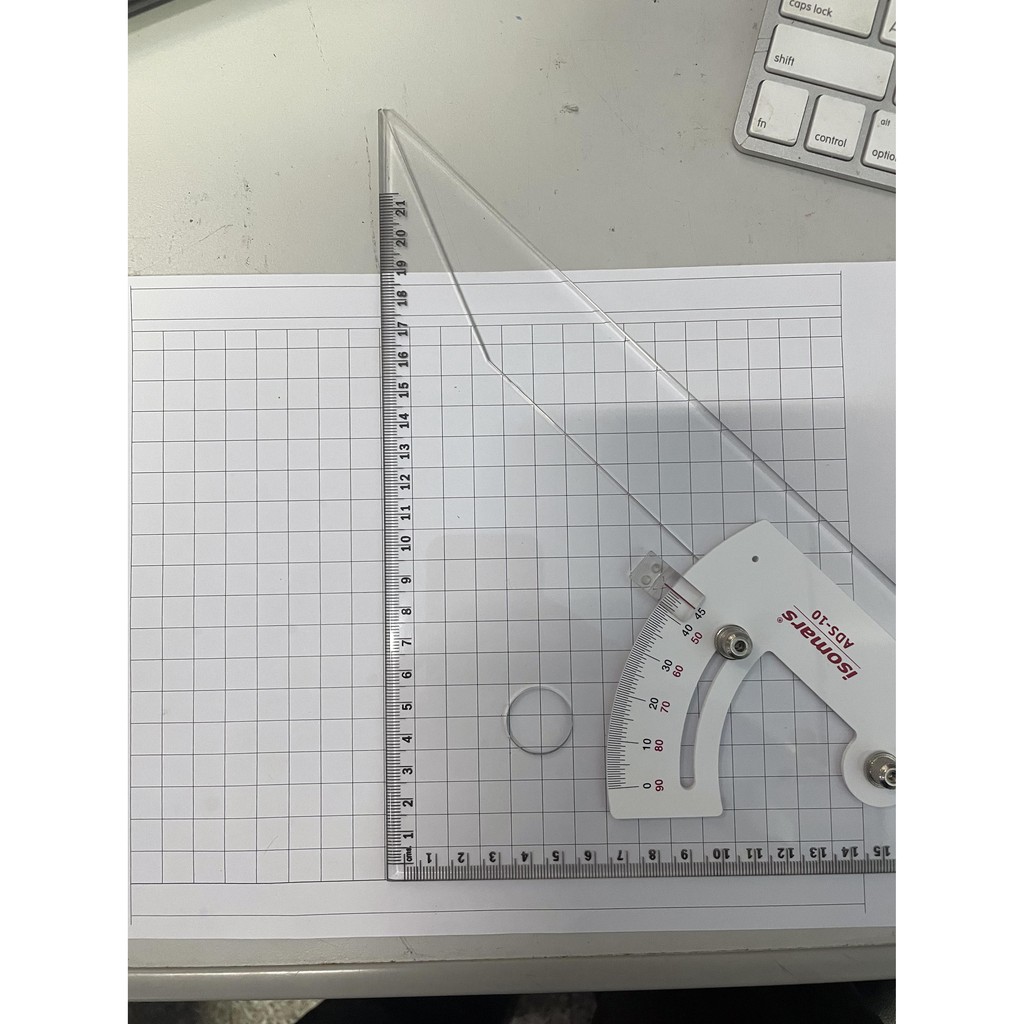 ไม้ฉากปรับมุม Set Square isomars ขนาด 8 นิ้ว, 10 นิ้ว, 12 นิ้ว | Shopee ...