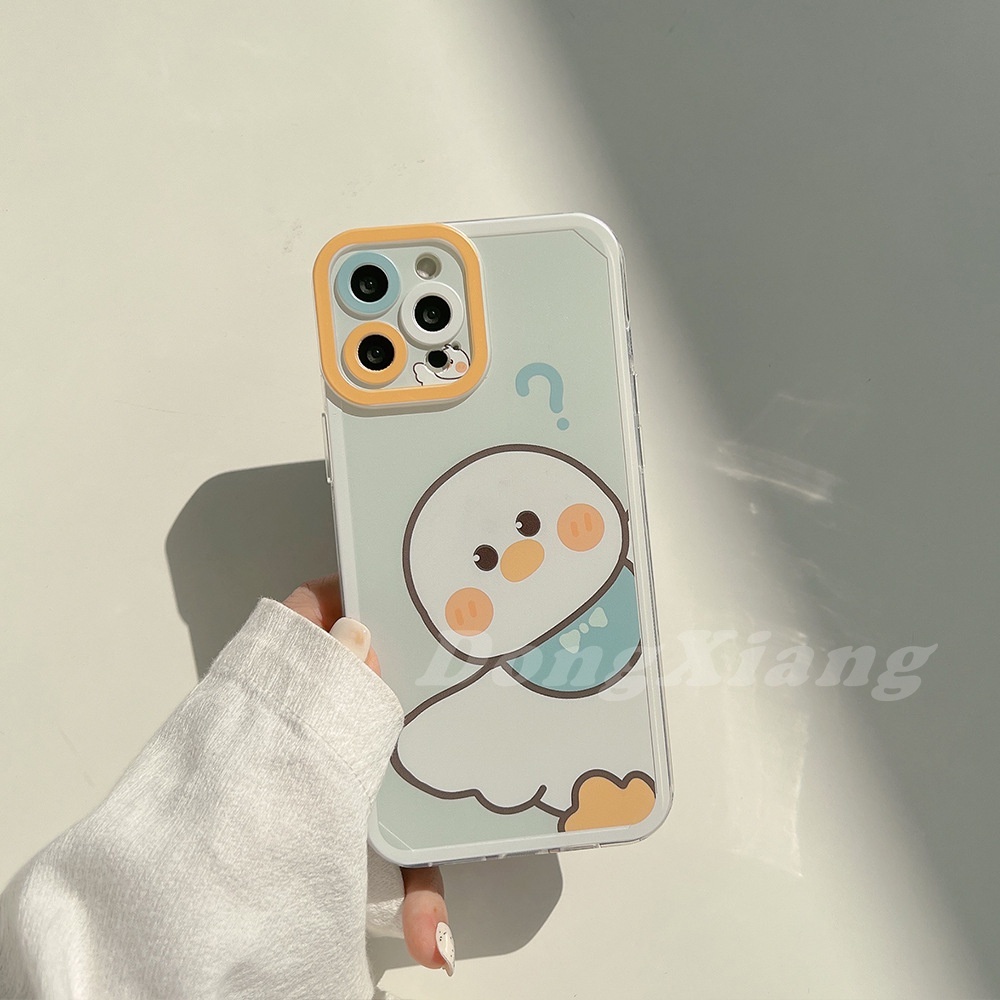 เคสโทรศัพท์มือถือแบบนิ่ม-ใส-ลายเป็ดแองเจิลอายน่ารัก-ตลก-dgx-สําหรับ-vivo-y21-y15s-v23-y15a-y12s-y33s-y21t-y21s-y20i-y20s-y11-y12-y17-y91-y95-y91c-s1-v23e-v21e-v15-v11i-y51-y30-y53s