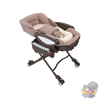 Aprica เปลไกวอัตโนมัติพร้อมปรับเป็นเก้าอี้ทานข้าว 2 in 1 Hi Low Bed & Chair Yuralism DX พร้อมจัดส่ง 2-3 วัน