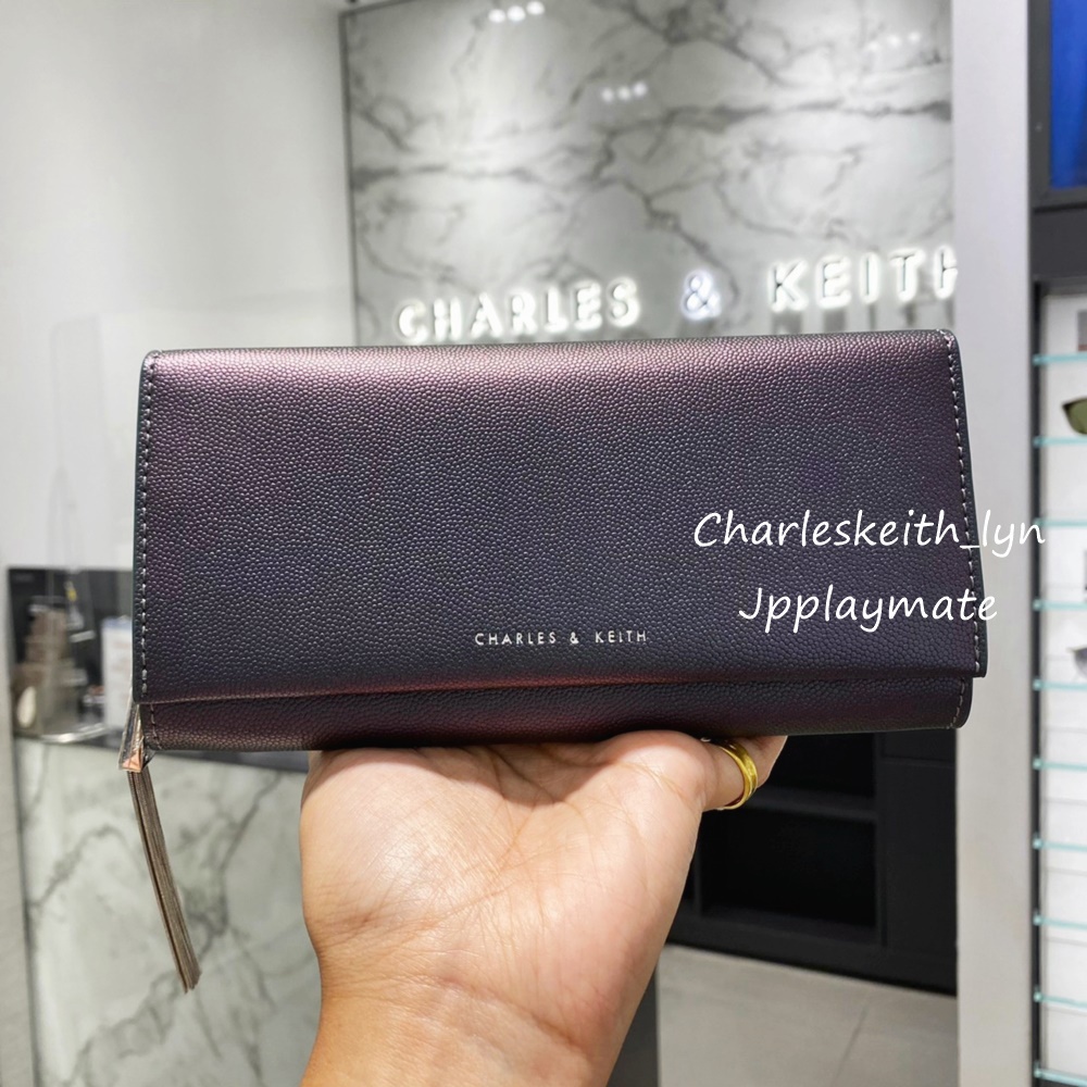 CHARLES KEITH กระเป๋าสตางค์ รุ่น Tassel Detail Long Wallet :CK6