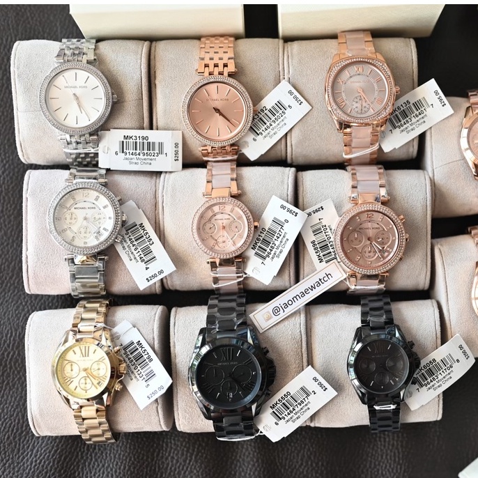 ภาพหน้าปกสินค้านาฬิกา นาฬิกาข้อมือ นาฬิกาแบรนด์เนม สายสแตนเลส ของร้าน Jaomae Watch นาฬิกาอามานี่ จากร้าน jaomae_watch บน Shopee