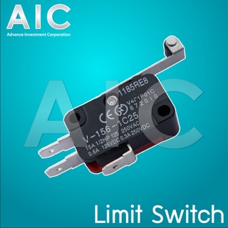 Limit Switch Hinge Roller Lever Arm สวิตช์บานพับ ก้านลูกกลิ้ง @ AIC