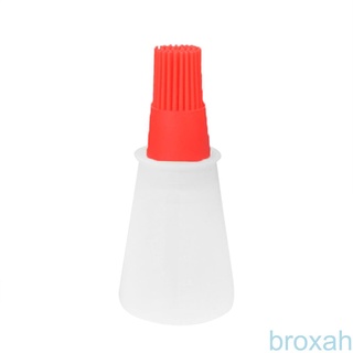 Silicone Basting lecythus Oil Brush Pastry Brush for Barbecue Baking Cooking BBQ  【broxah】