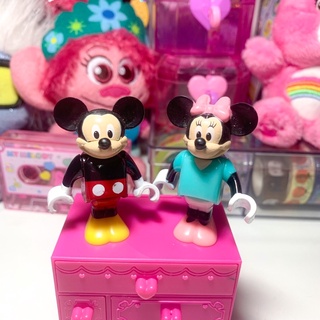 [มีเก็บปลายทาง] เซทเลโก้ Mickey&amp;Minnie mouse มือ 2 น่ารักมากก🐭💕