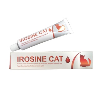 ภาพหน้าปกสินค้าIROSINE CAT ไอโรซีน แคท  เจลอาหารเสริมบำรุงเลือดสำหรับแมว ขนาด30 กรัม ที่เกี่ยวข้อง