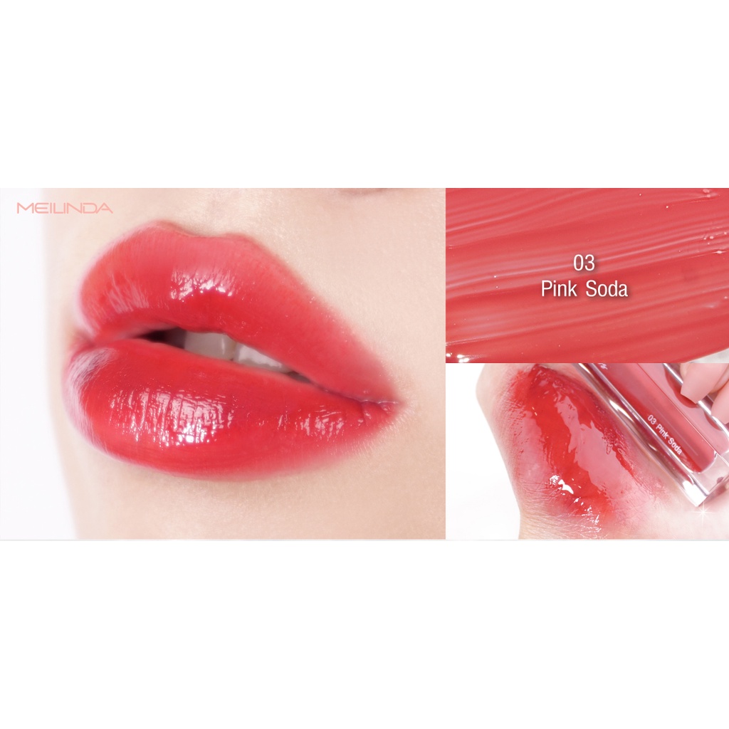 Meilinda Lip Dewy Tint in Gloss MC2070 เมลินดา ทินท์ อิน กลอส Shopee