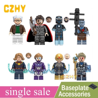 ชุดของเล่นตัวต่อ ฟิกเกอร์ Super Heroes Bricks ขนาดเล็ก สําหรับเด็ก X0240