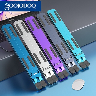 Laptop Stand, GOOJODOQ Adjustable Aluminum Soporte Notebook Soporte para Laptop Foldable soporte portatil Stand for MacB