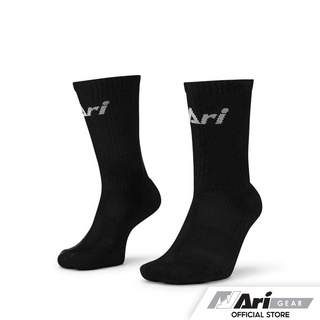 ภาพหน้าปกสินค้าARI CREW SOCKS - BLACK ถุงเท้า อาริ สั้น สีดำ ที่เกี่ยวข้อง