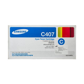 Toner Original SAMSUNG CLT-C407S C (โล๊ะล้างสต็อก)