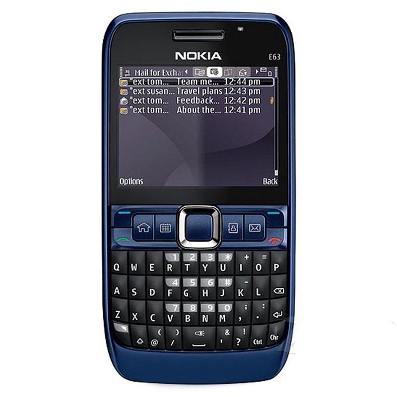 โทรศัพท์มือถือโนเกียปุ่มกด-nokia-e63-สีน้ำเงิน-3g-4g-รุ่นใหม่2020