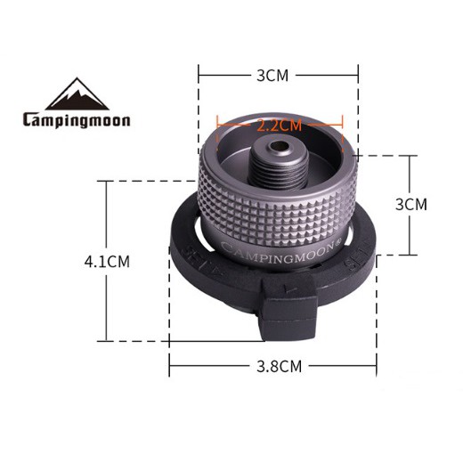 อะแดปเตอร์แก๊ส-campingmoon-z11-butane-gas-adapter