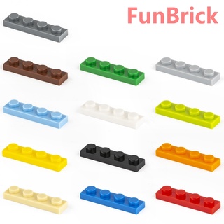 [Funbrick] บล็อคตัวต่อ 1x4 3710 เข้ากันได้กับของเล่นตัวต่อ Blcok MOC DIY 50 ชิ้น