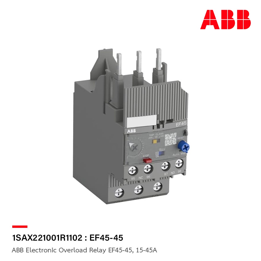 abb-electronic-overload-relay-ef45-45-15-45a-ef45-45-1sax221001r1102-เอบีบี-โอเวอร์โหลดรีเลย์