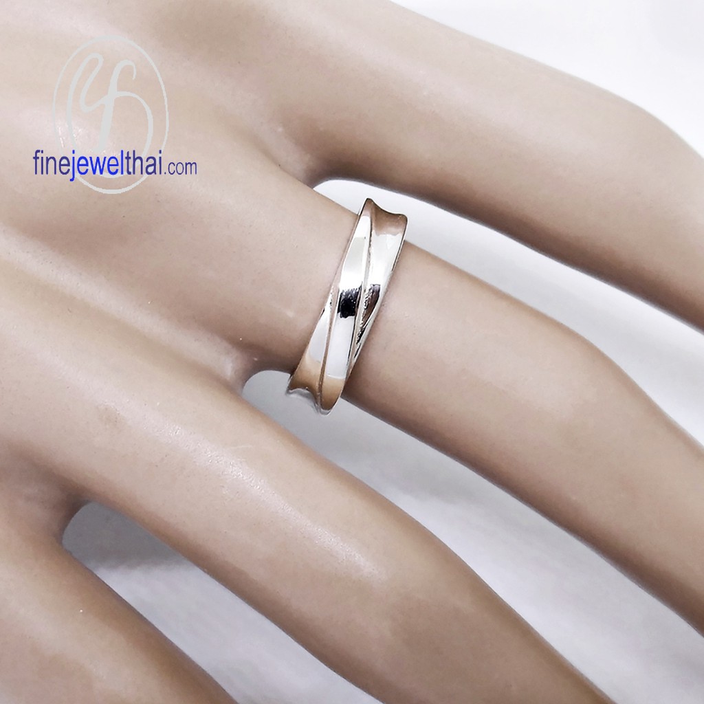 finejewelthai-แหวนเกลี้ยง-แหวนคู่-แหวนเงินแท้-แหวนแต่งงาน-couple-silver-ring-gift-set97