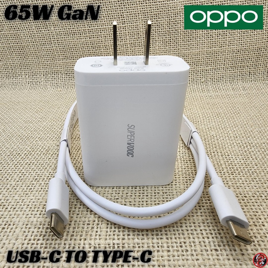 ที่ชาร์จ-oppo-65w-gan-type-c-super-vooc-fast-charge-ออปโป้-reno7-5g-สเปคตรงรุ่น-หัวชาร์จ-สายชาร์จ-ชาร์จเร็ว-ไว-ด่วน-แท้