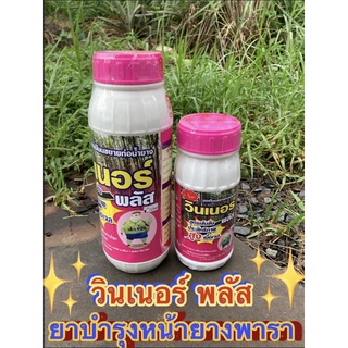 วินเนอร์ ยาบำรุงหน้ายางพาราของแท้💯 เปลือกนิ่ม 🌳กรีดง่าย 🌳ขยายท่อน้ำยาง