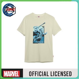 เสื้อยืดกราฟิกผู้ชาย Thor Love and Thunder Logo สินค้าเฉพาะจุด เสื้อยืดผู้ชาย