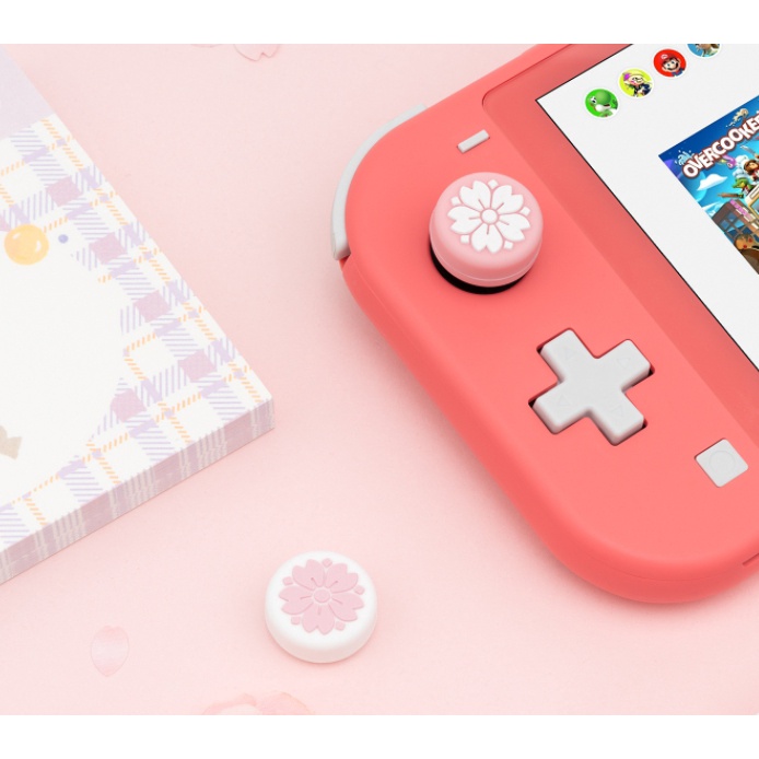 nintendo-switch-lite-พร้อมส่ง-ซิลิโคน-หุ้มปุ่ม-อนาลอค-เคส-จอยคอน-thumb-grip-silicone-joy-con