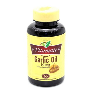Vitamate Garlic Oil น้ำมันกระเทียมบริสุทธิ์ 10 มก. (90 เม็ด)
