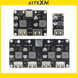 Qc3.0 Qc2.0 Usb Dc-Dc บั๊กแปลงโมดูลชาร์จ 6-32V 9V 12V 24V ที่ชาร์จอย่างรวดเร็ว 5V