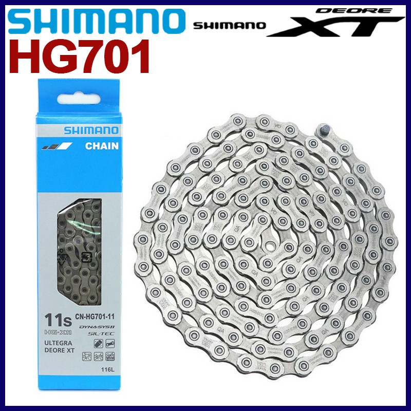 Shimano โซ่เชื่อมต่อความเร็ว 11 ระดับ XT M8000 HG701 116 สําหรับ