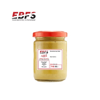 HOMEMADE - EBFS 2x150 ML Senf  scharf hausgemacht. 2x150 ml home made mustard hot