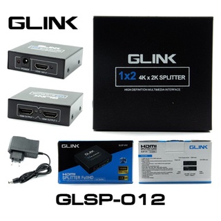 GLink HDMI SPLITTER 1:2 Port ตัวแยกสัญญาณ HDMI 1 ออก 2 รุ่น GLSP-012 ออกใบกำกับภาษีได้ batterymania