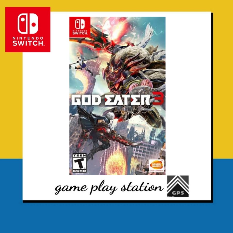 ภาพหน้าปกสินค้าnintendo switch god eater 3 ( english zone 1 )