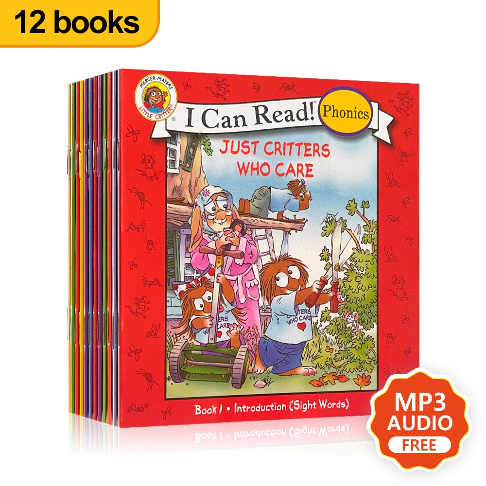 12 Books Little Critters English Phonics Story reading Book หนังสือ ...