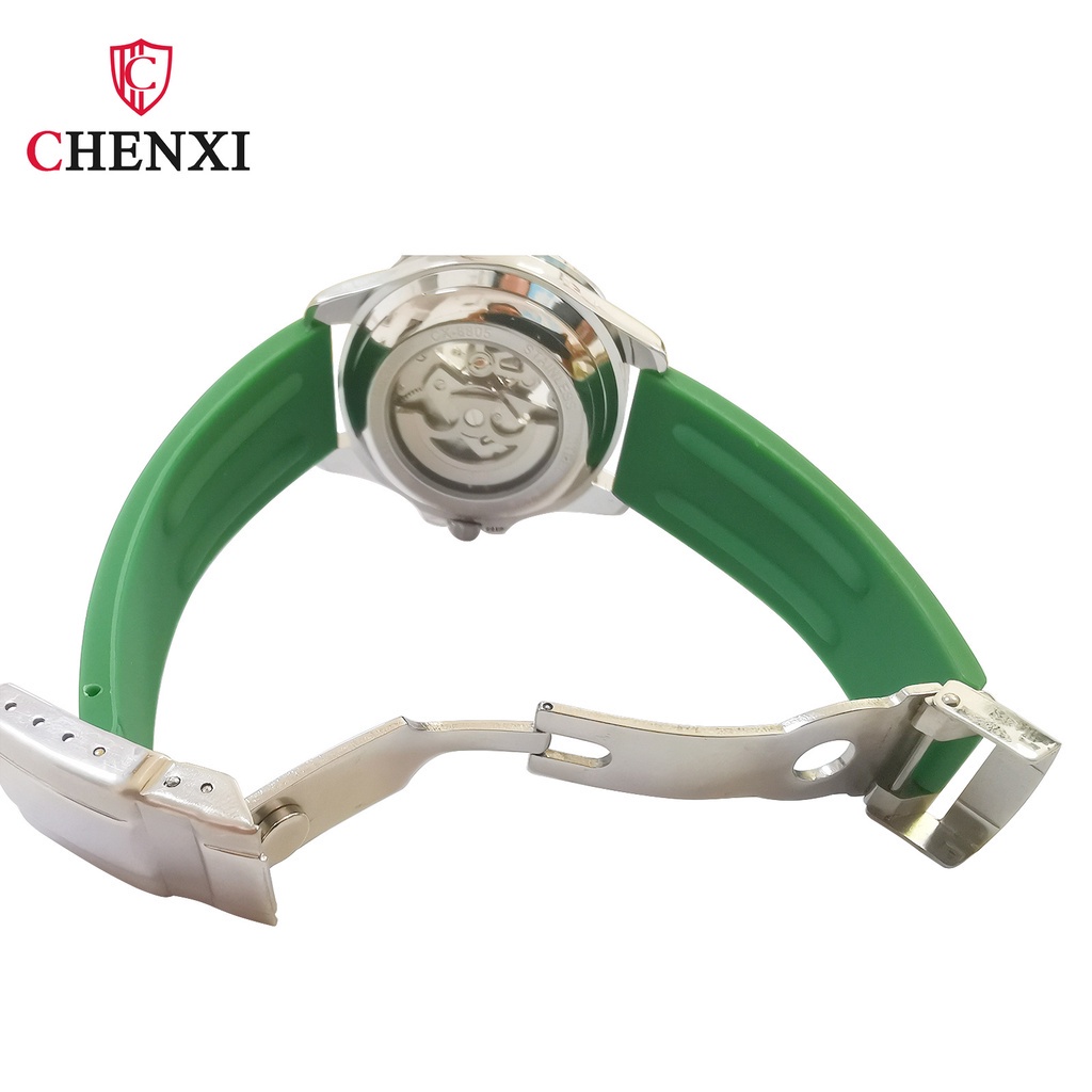 chenxi-นาฬิกาข้อมืออัตโนมัติ-สายซิลิโคน-เรืองแสง-กันน้ํา-สไตล์นักธุรกิจ-สําหรับผู้ชาย