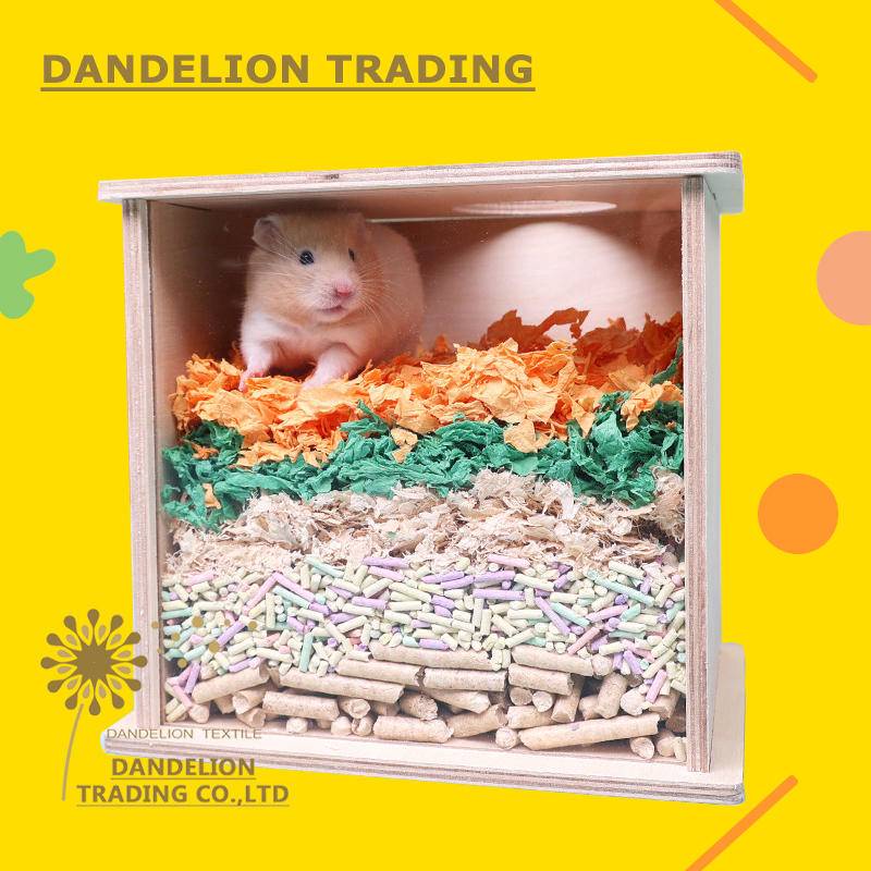 dandelion-กล่องไม้ขุดทรายอะคริลิค-ขนาดใหญ่-สําหรับหนูแฮมสเตอร์