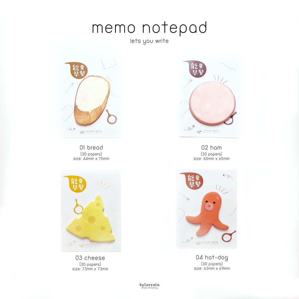 foodie-memo-notepad