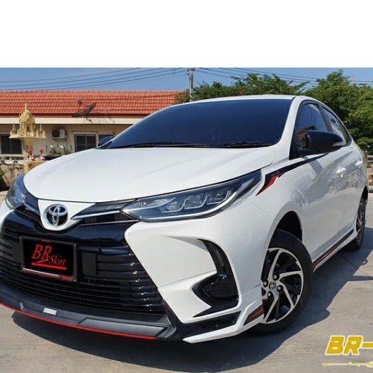 ชุดแต่งสเกิร์ต-yaris-ativ-2021-drive68-ฟรีสติ๊กเกอร์คาดลาย