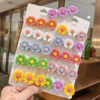 *พร้อมส่ง* 🌼🌸กิ๊บติดผม กิ๊บดอกเดซี่ กิ๊บสไตล์เกาหลี🌸🌼